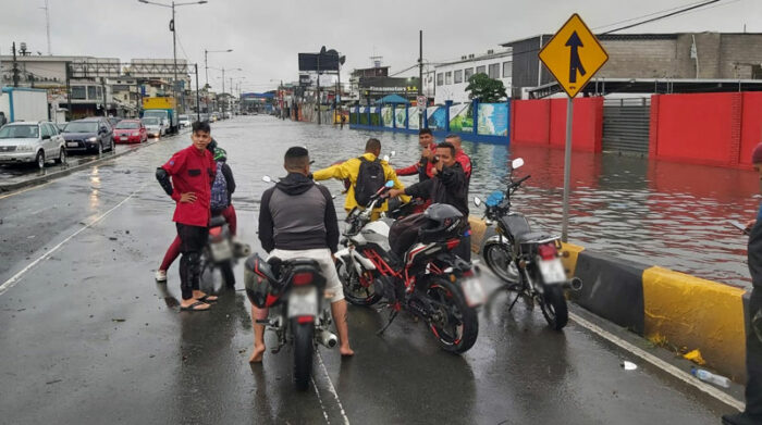 Guayaquil está colapsado este 23 de marzo por las inundaciones. Foto: Juan Carlos Holguín/ EL COMERCIO