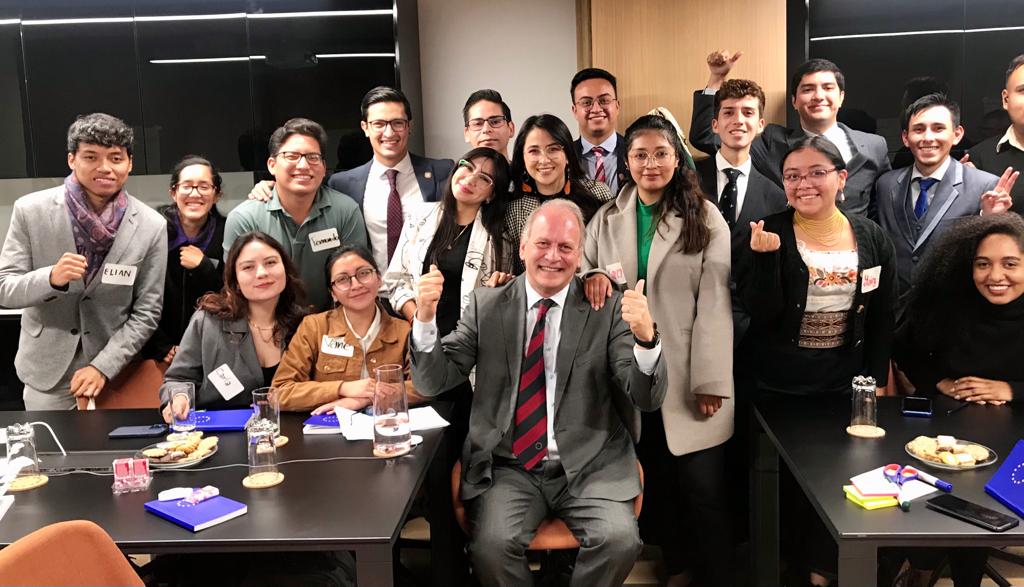 La Unión Europea en Ecuador escogió a 22 jóvenes para formar el primer Comité Consultivo de Jóvenes. Foto: Cortesía