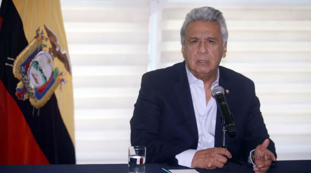 El expresidente del Ecuador Lenín Moreno vive y trabaja en Paraguay para la OEA. Foto: Diego Pallero/ EL COMERCIO