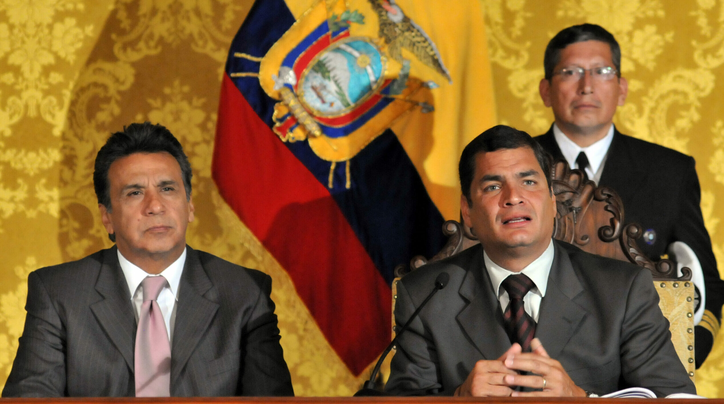 Rafael Correa fue llamado a rendir su versión dentro del caso Ina Papers, donde está procesado Lenín Moreno. Sin embargo, Correa no compareció a la versión. Foto: Flickr Presidencia Ecuador