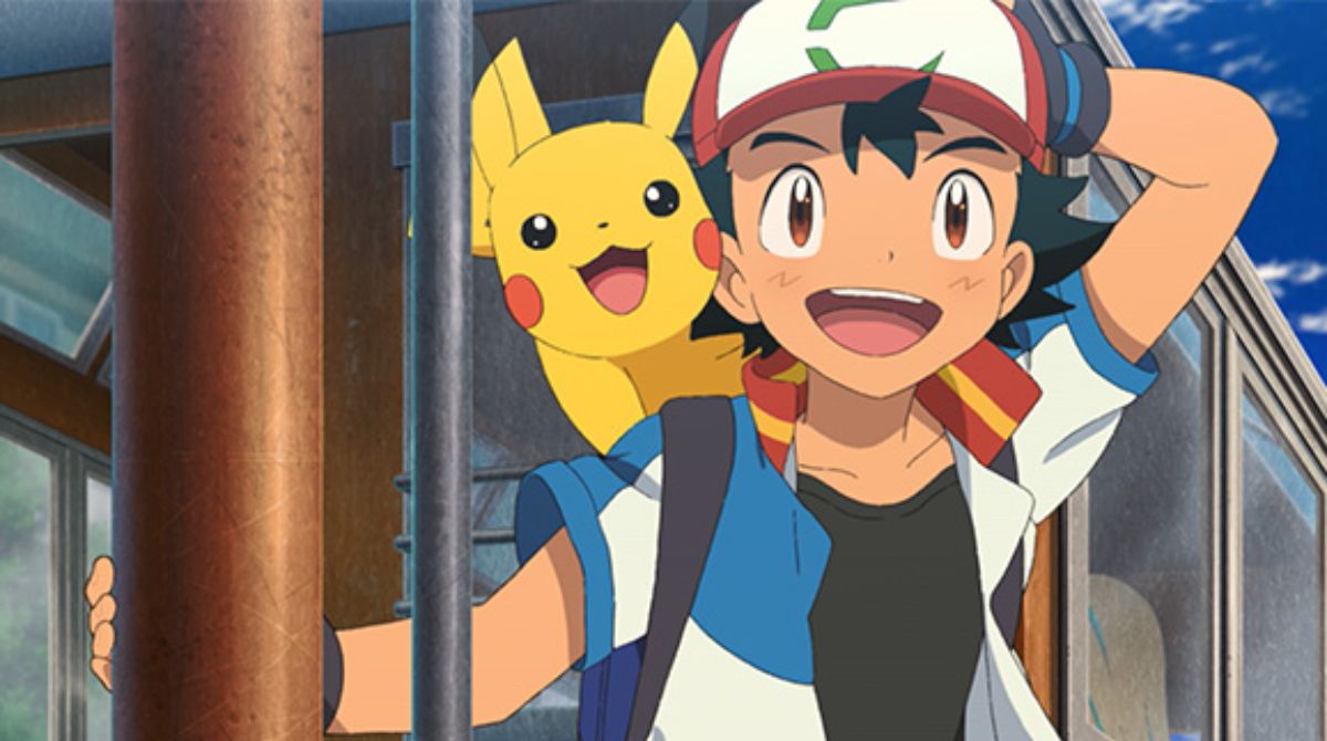 Ash y Pikachu se despiden de la televisión. Foto: Página oficial Pokémon