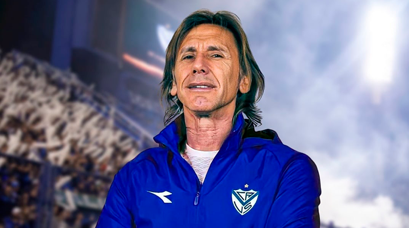 Ricardo Alberto Gareca llegó a un acuerdo para dirigir a Vélez. Foto: Twitter @ElFortindeVelez