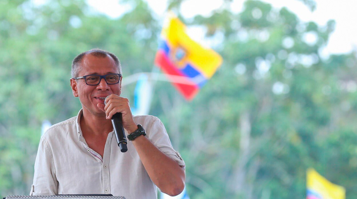 Jorge Glas fue vicepresidente durante el Gobierno de Rafael Correa. Foto: Twitter Jorge Glas