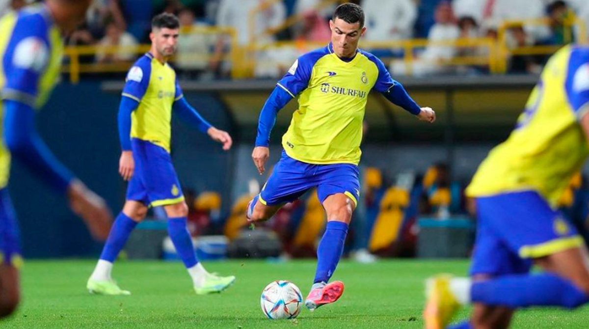 La polémica se produjo en el partido entre el Al Nassr, en el que milita Ronaldo, y el Al Hilal. Foto: Instagram @cristiano