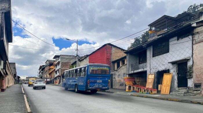 La Necochea es la zona más contaminada de Quito. Archivo EL COMERCIO