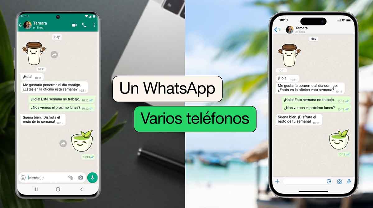 WhatsApp permite utilizar una misma cuenta en hasta cuatro dispositivos a la vez. Foto: Europa Press