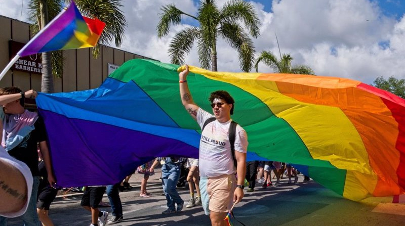 Imagen referencial. Colectivo LGBT marcha por sus derechos. Foto: Europa Press
