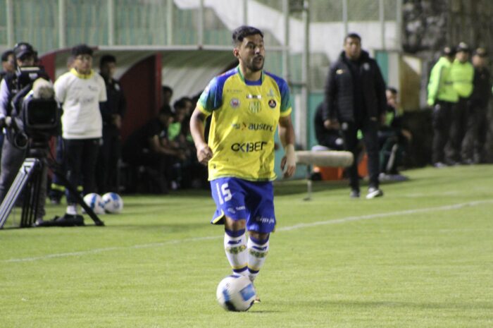 Joaquín Vergés anotó el gol de la victoria de Gualaceo sobre Universidad Católica. Foto: Gualaceo