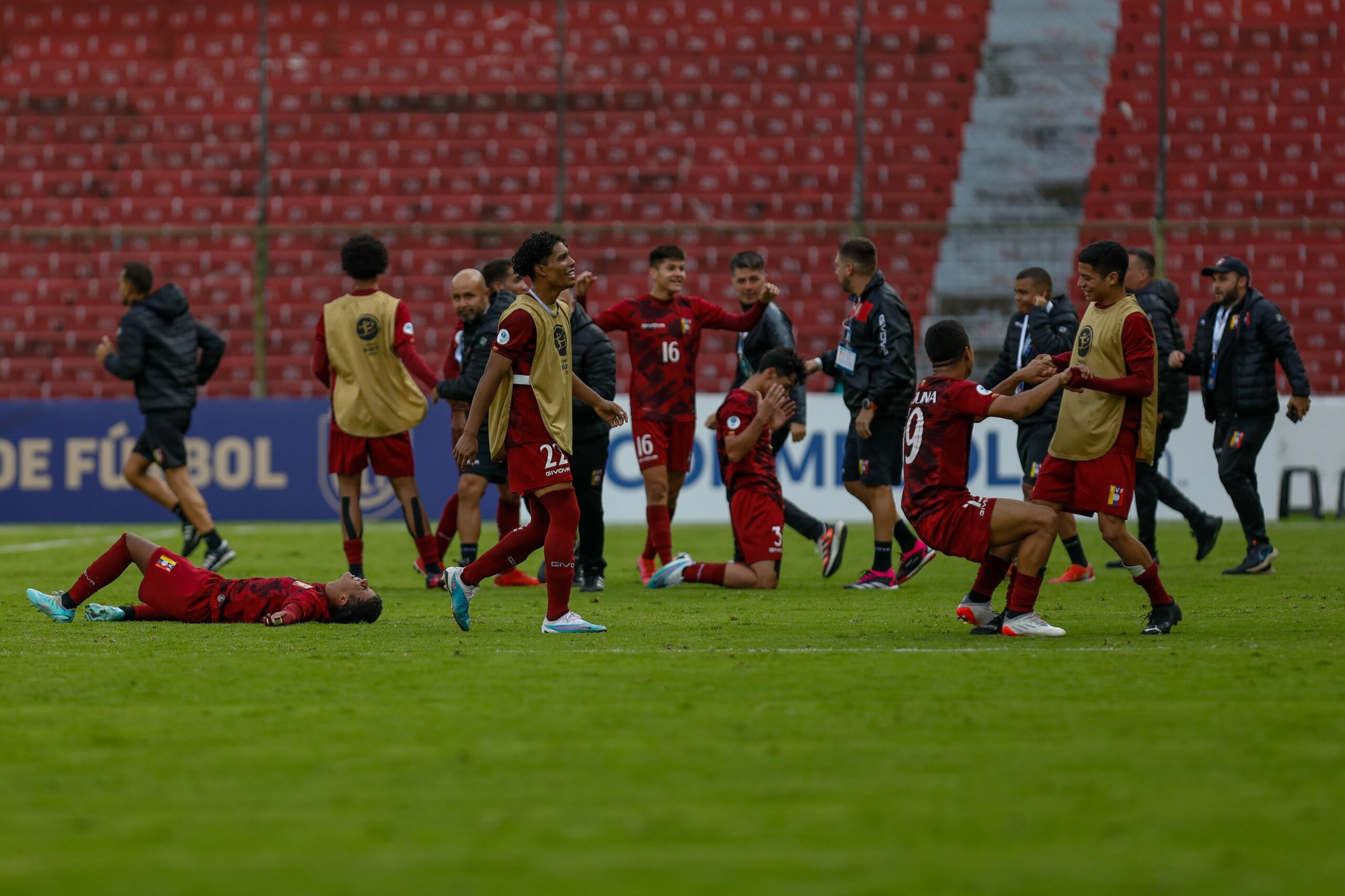 Venezuela se clasificó al Mundial Sub-17. Foto: Conmebol