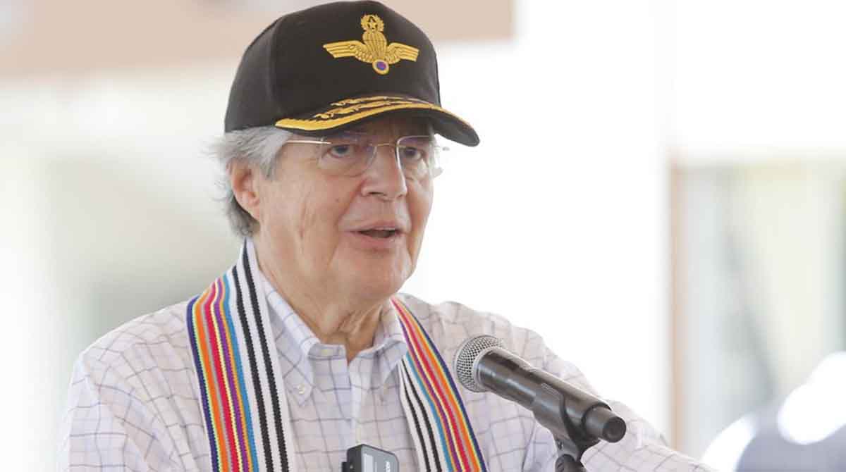 Guillermo Lasso advierte con disolver la Asamblea si se aproxima su destitución. Foto: Presidencia de Ecuador.