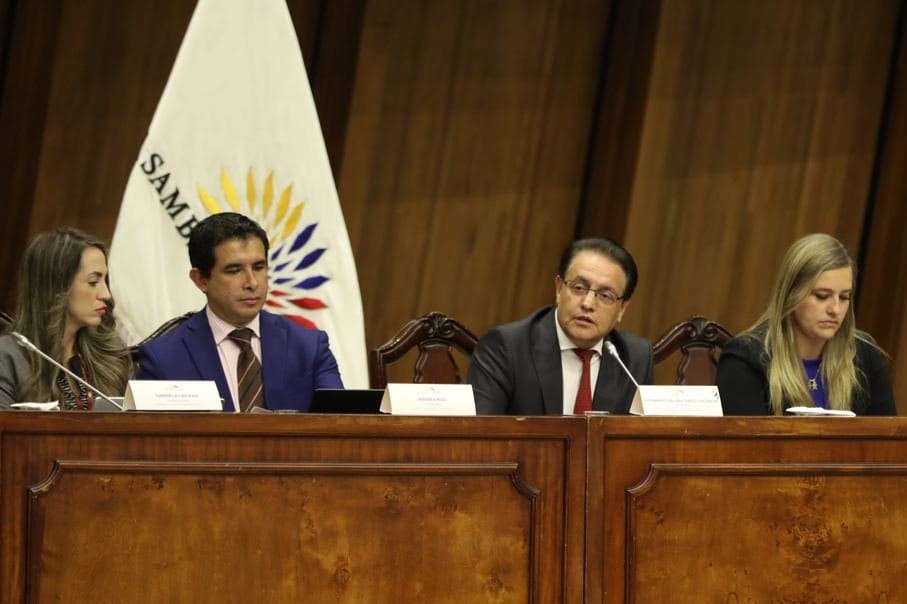 La Comisión de Fiscalización conoció este 3 de abril la solicitud de juicio político contra Guillermo Lasso y arrancó su trámite. Foto: Asamblea