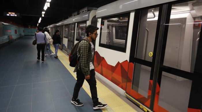 La operación comercial en el metro de Quito se iniciará desde el martes 2 de mayo de 2023. Foto: Diego Pallero / EL COMERCIO