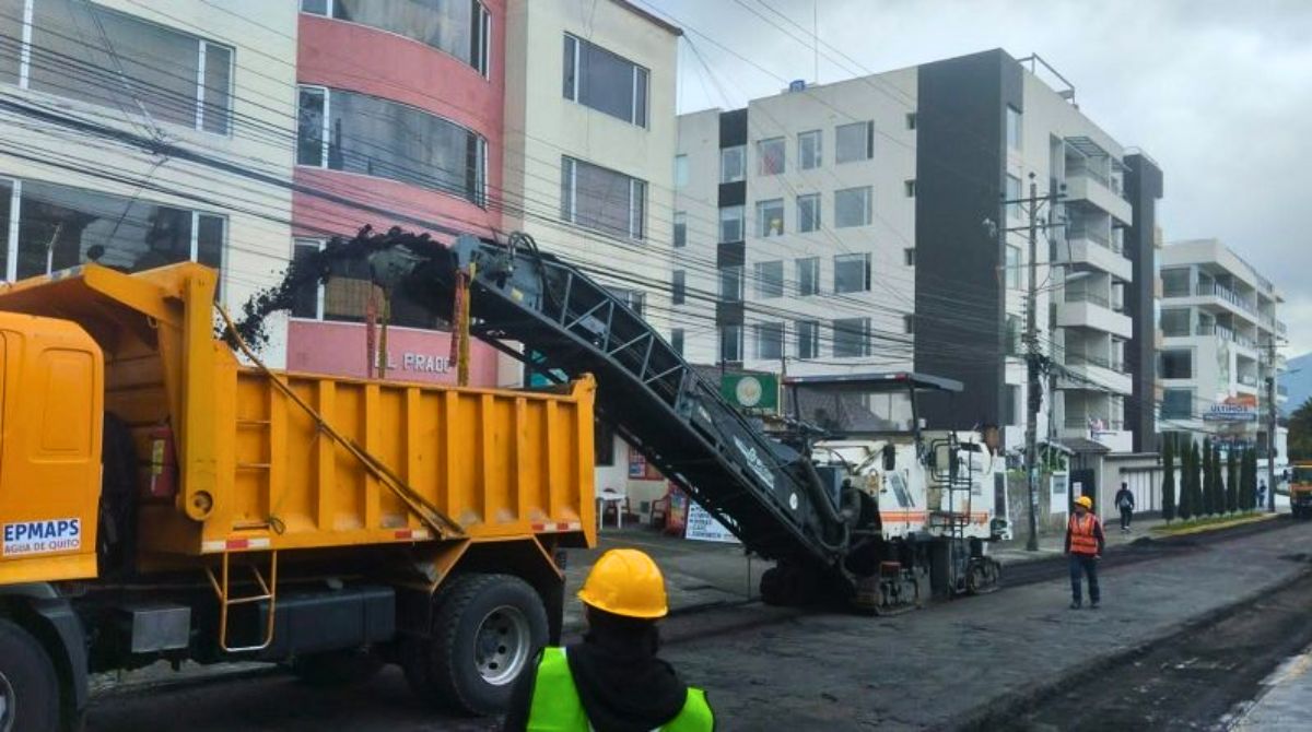 Los trabajos en el sector mantendrán cerradas algunas calles. Foto: Quito Informa