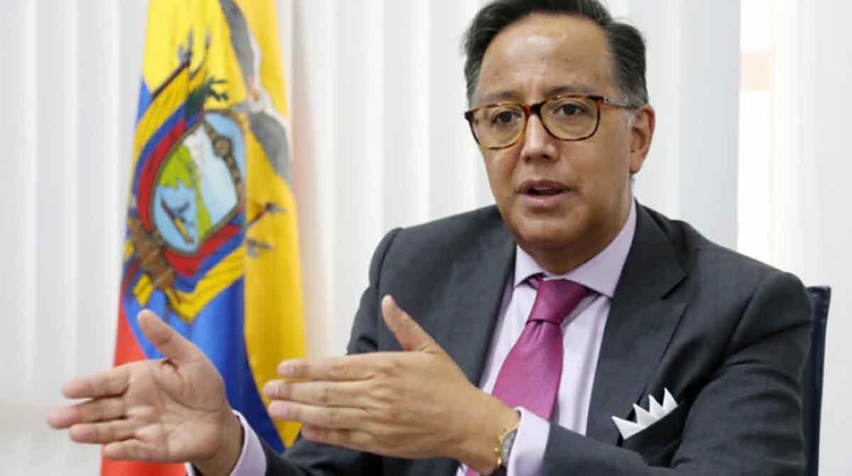Diego Ordóñez asumió la Secretaría de Seguridad en agosto de 2022. Foto: EL COMERCIO