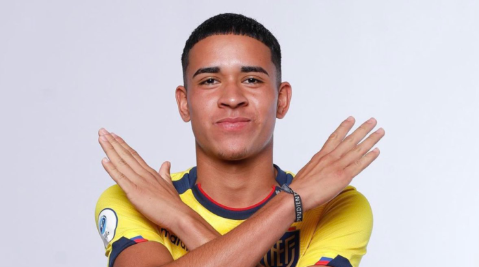 Kendry Páez es una de las figuras de la Selección de Ecuador Sub-17. Foto: Redes sociales