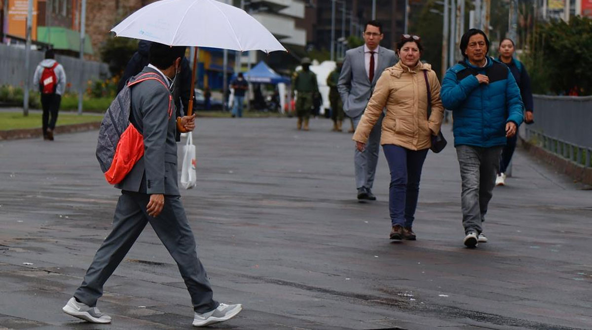 La alta temperatura del océano Pacífico afecta el clima en Quito y provoca lluvias. Foto: Diego Pallero/ EL COMERCIO