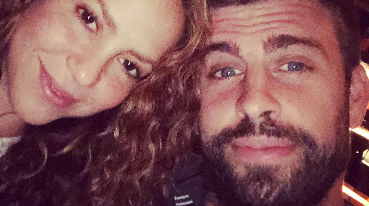 Shakira y Piqué, en redes sociales antes de su separación. Foto: Instagram Gerard Piqué