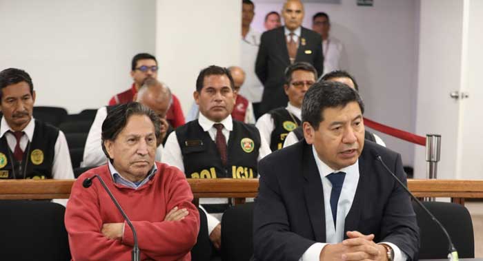 El expresidente peruano Alejandro Toledo fue recluido este 23 de abril del 2023 en el penal limeño de Barbadillo. Foto: EFE / Poder Judicial