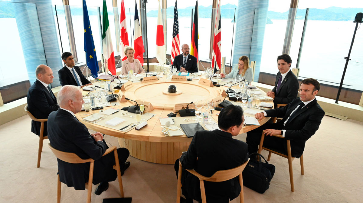 La preocupación del G7 se extiende al control ruso sobre las instalaciones nucleares de Ucrania. Foto: EFE