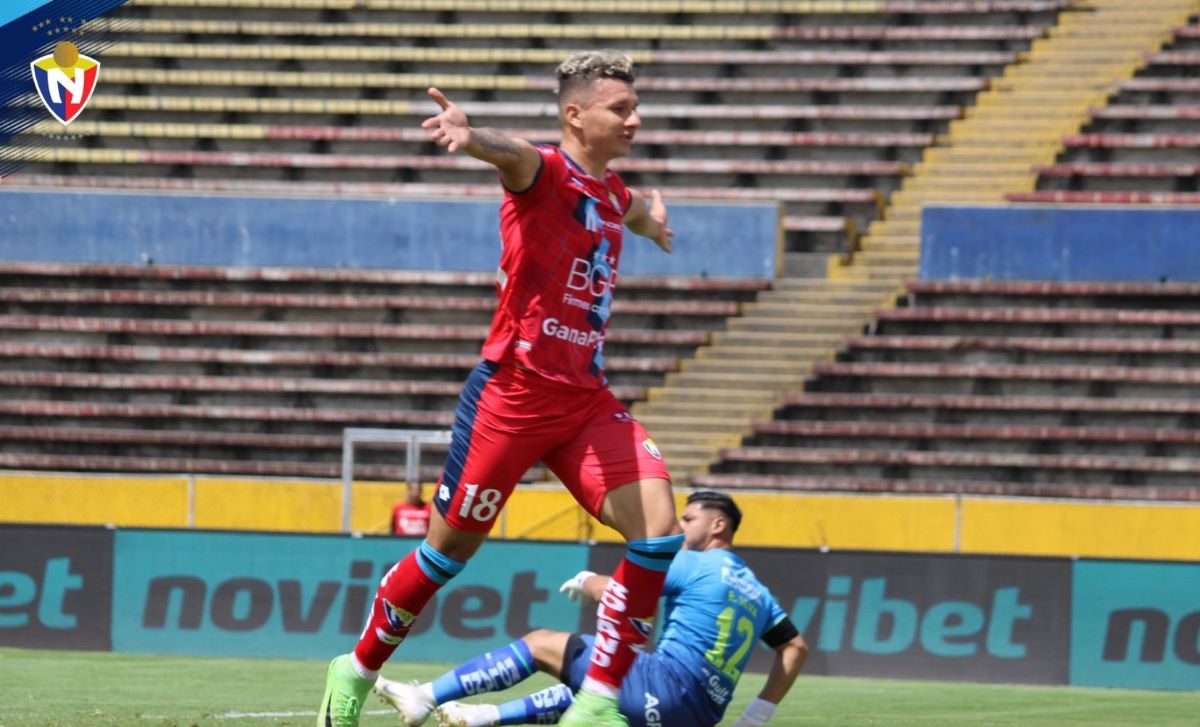 El Nacional se impuso a Orense en el estadio Atahualpa de Quito. Foto: @elnacionalec