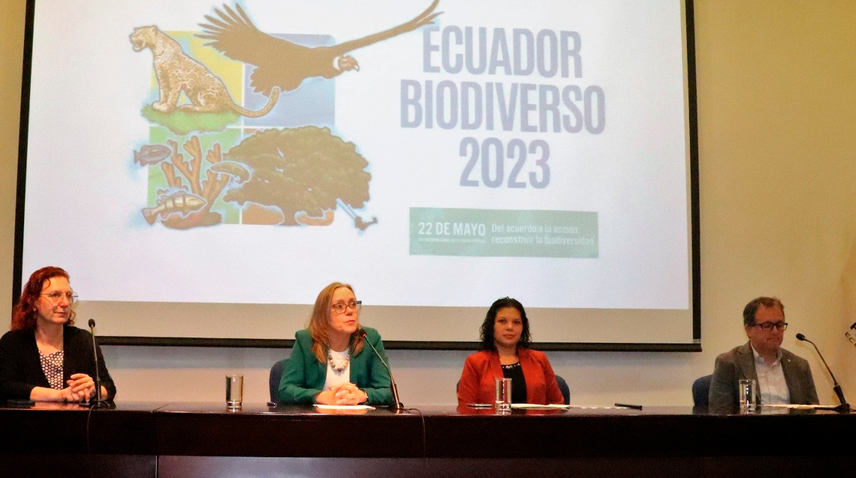 El programa de actividades fue presentado este martes 2 de mayo en Quito. Foto: Twitter @Ambiente_Ec