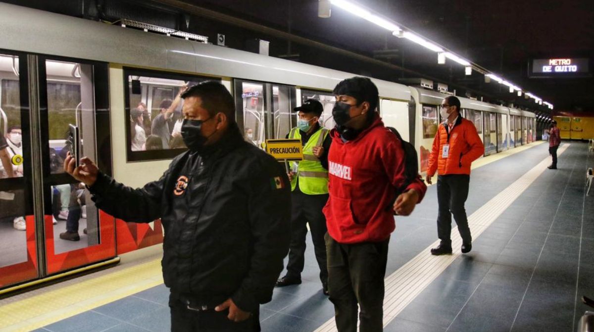 El Metro de Quito dejó de hacer pruebas con pasajeros el 11 de mayo. Archivo / EL COMERCIO