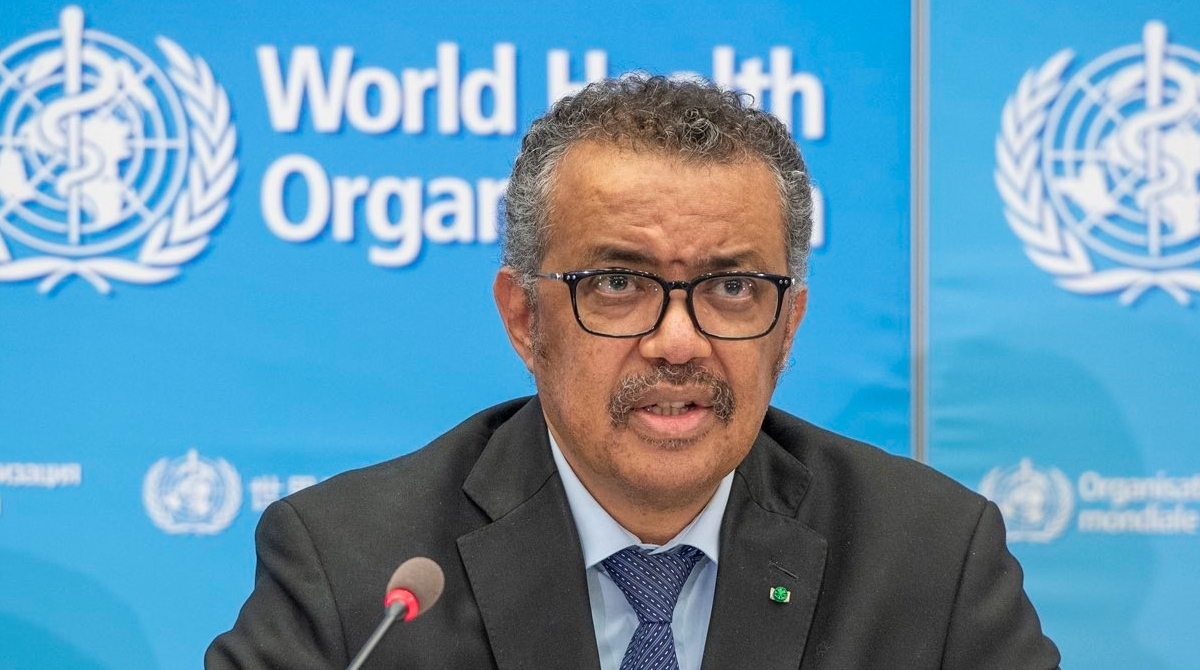 El director general de la OMS, Tedros Adhanom, hace un llamado a los países a prepararse para una futura pandemia. Foto: Europa Press