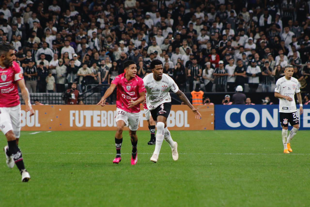 Kendry Páez en su debut por la Copa Libertadores. Foto: IDV