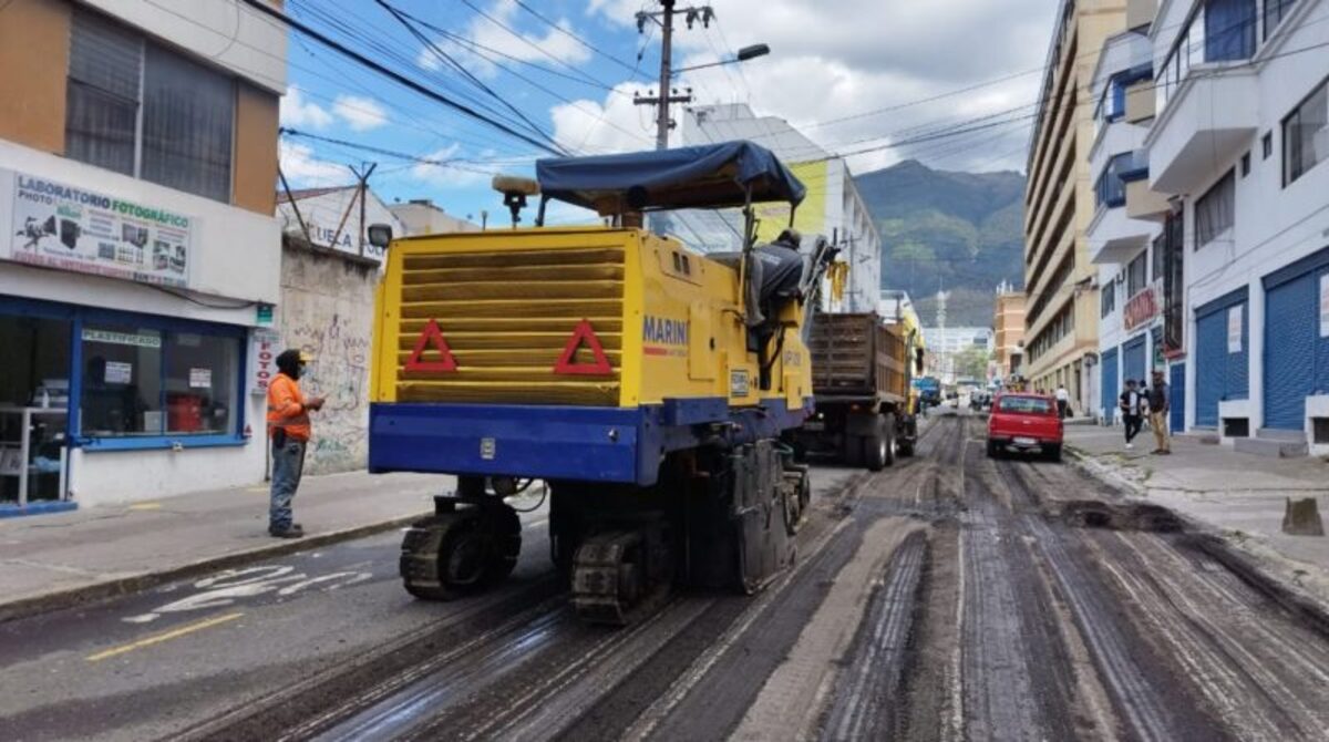 La intervención se hará por tramos para facilitar la circulación vehicular y del transporte público. Foto: Quitoinforma