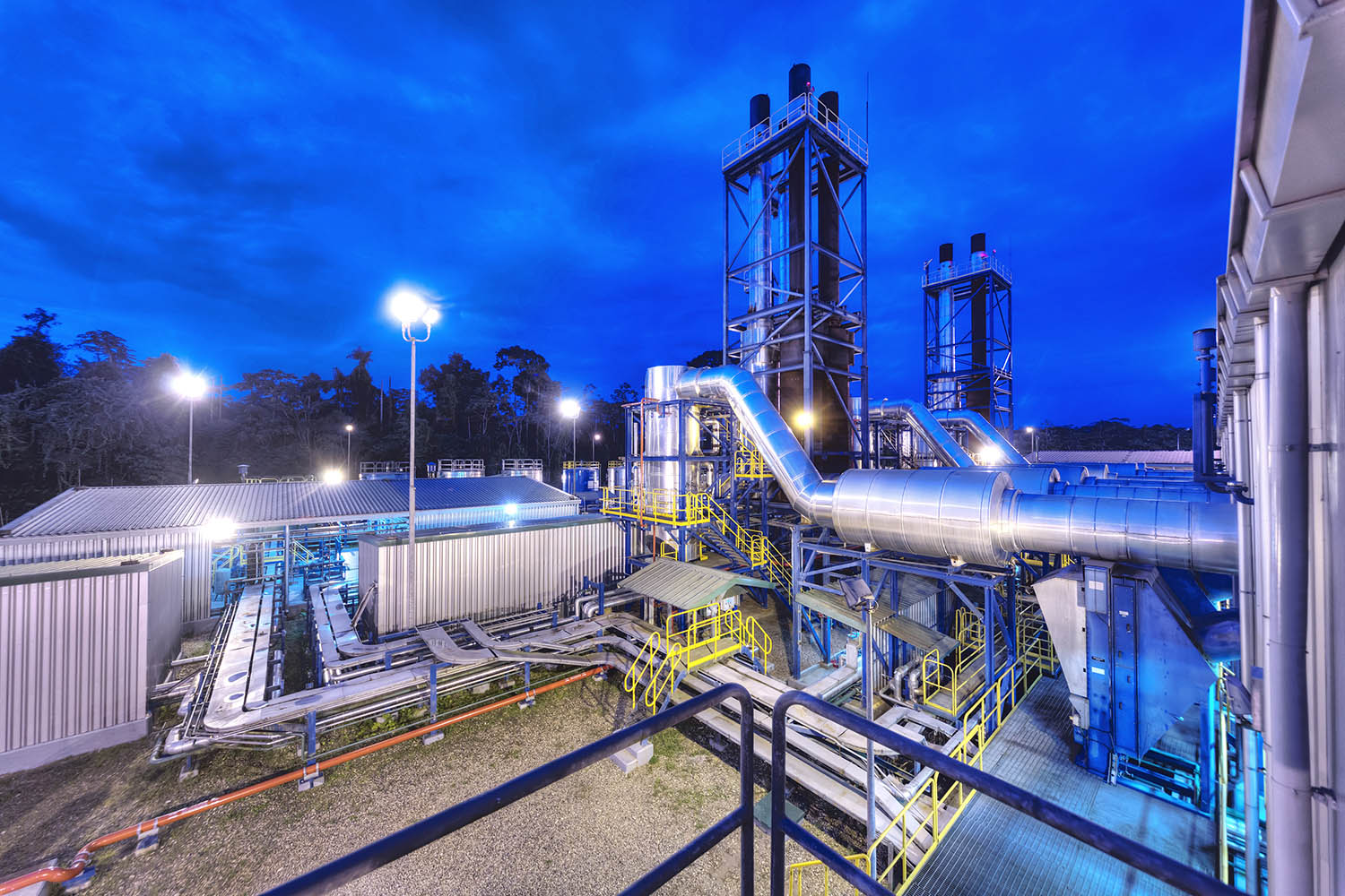 La empresa petrolera cuenta con cuatro fuentes para generación eléctrica: hidroeléctrica, gas, crudo y diésel. Foto: Petroecuador.