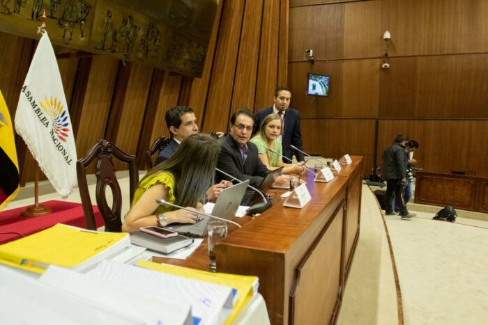 La Comisión de Fiscalización no aprobó el informe sobre el juicio político a Lasso el sábado 6 de mayo. Foto: Carlos Noriega/ EL COMERCIO
