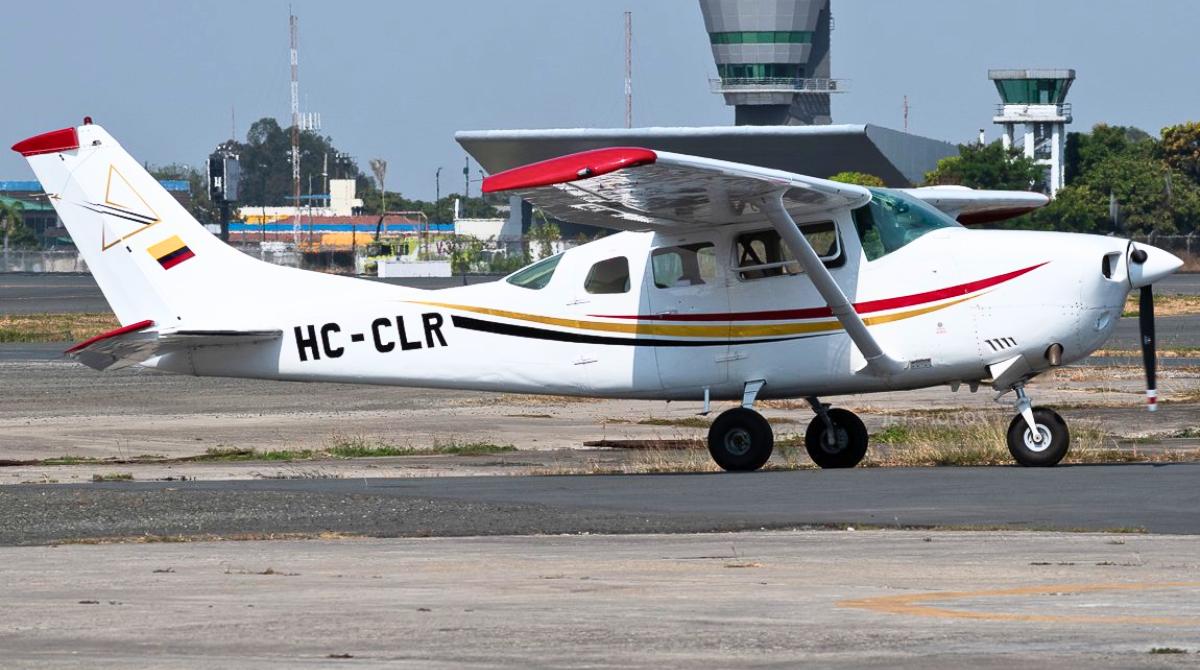 Imagen referencial. El avión Cessna desapareció el lunes, 1 de mayo de 2023. Foto: Aviación de Guayaquil