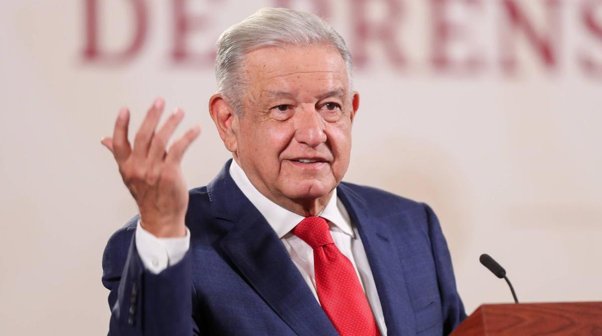 El presidente mexicano, Andrés López Obrador declaró en contra de la política peruana relacionada a la detención de Pedro Castillo. Foto: Agencia EFE