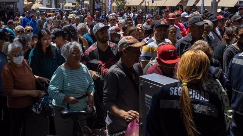 Decenas de venezolanos regresan a casa desde Chile. Foto: EUROPA PRESS