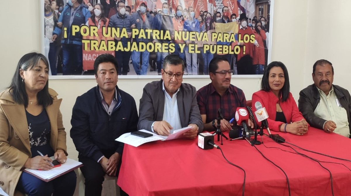 Dirigentes sindicalistas no descartan movilizaciones ante un decreto-ley del Gobierno con el que no estén de acuerdo. Foto: Karina Sotalín/ EL COMERCIO