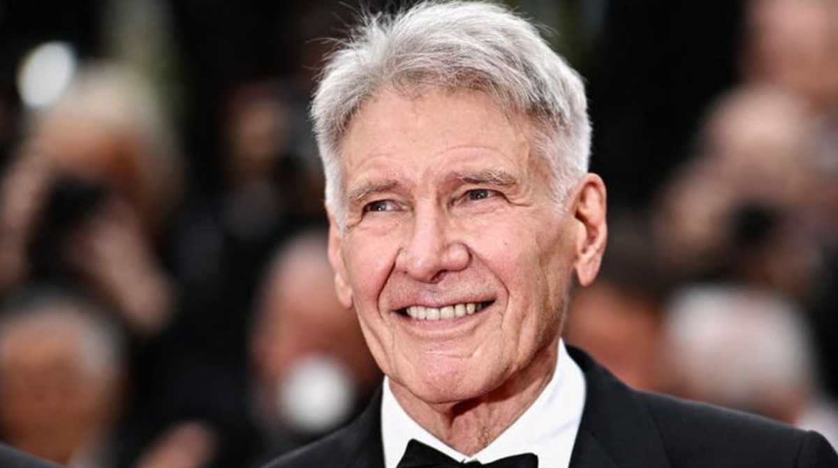 Harrison Ford recibió un emotivo homenaje por su carrera durante la premiere. Foto: Cortesía