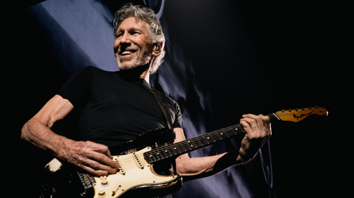 Roger Waters, durante una de sus presentaciones en la gira 'This is Not a Drill'. Foto: Twitter Roger Wters