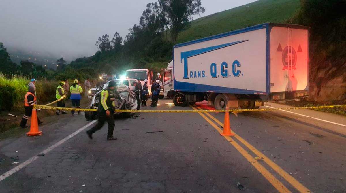 Los accidentes de tránsito aumentaron en la provincia de Tungurahua. Le siguen Chimborazo y Cotopaxi. Foto: Cortesía