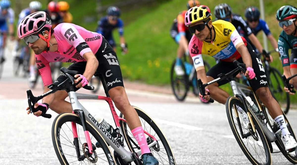 El campeón ecuatoriano Richard Carapaz será líder del EF Education-EasyPost en el Tour de Francia. Foto: @EFprocycling