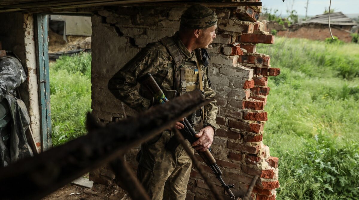 Imagen de archivo del ejército ucraniano. Foto: EFE