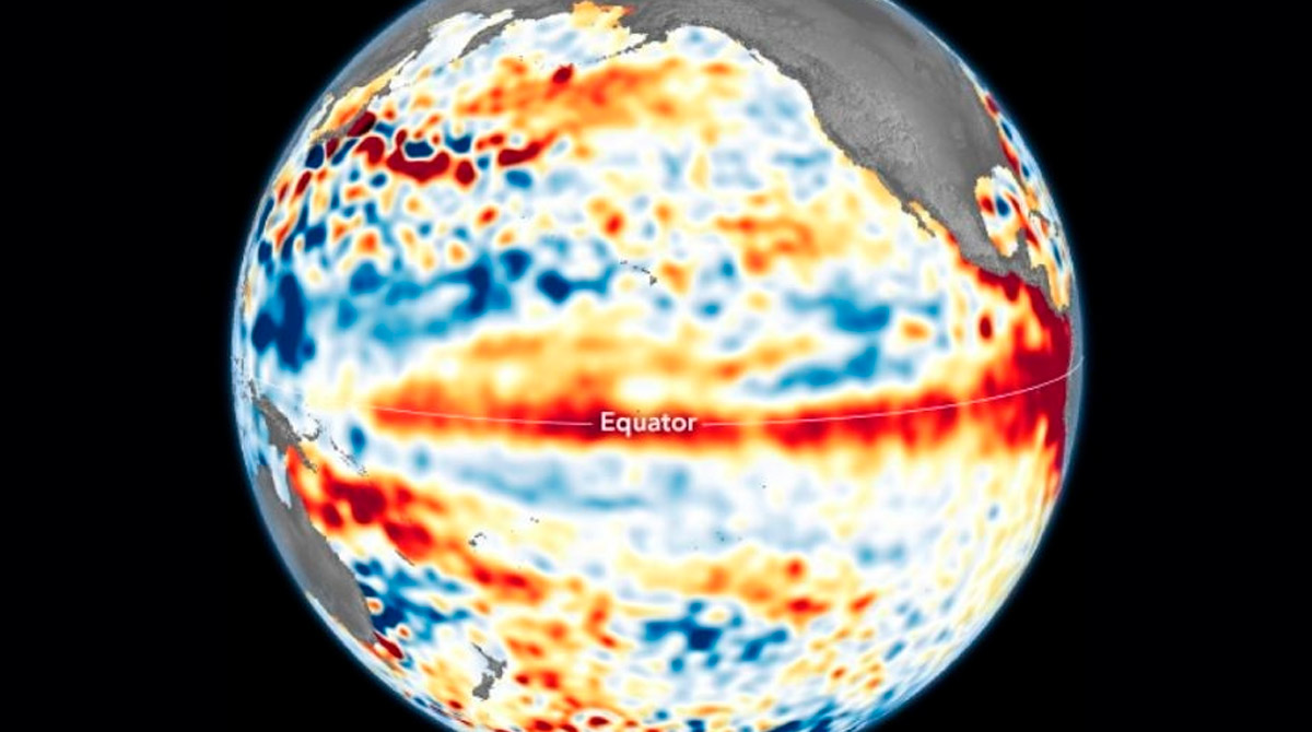 Las mediciones satelitales y oceánicas de la temperatura de la superficie del mar son una forma de detectar la llegada de El Niño. Foto: Europa Press