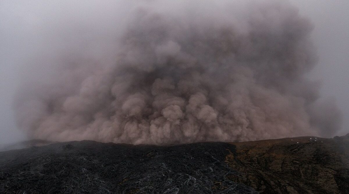 Fotografía de archivo del volcán Kilauea en Hawai (Estados Unidos). Foto: EFE