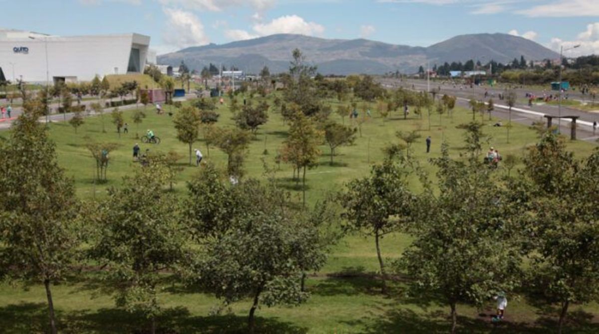El Parque Bicentenario está ubicado en el norte de Quito. Archivo / EL COMERCIO