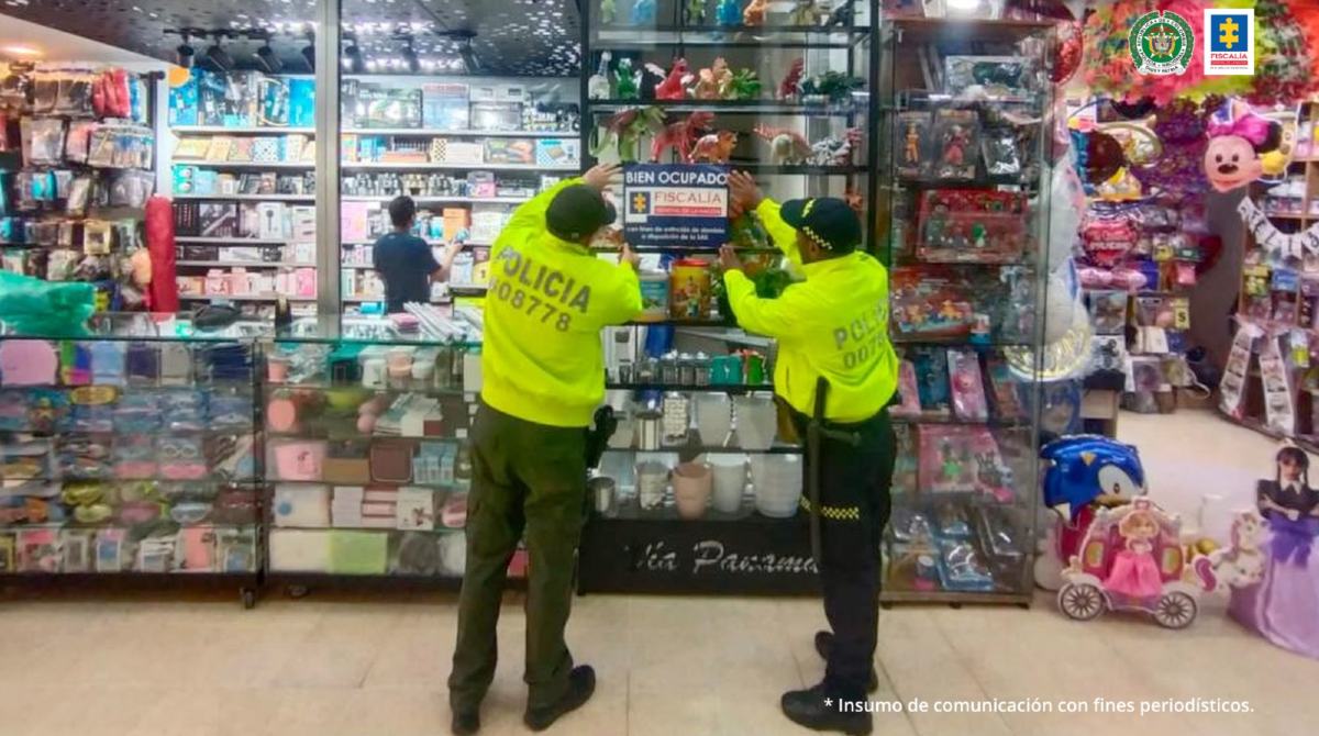 Autoridades colombianas allanaron varias propiedades de la organización delictiva. Foto: Fiscalía de Colombia