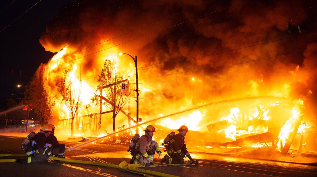 El humo de los voraces incendios en Canadá llega a Noruega, en Europa. Foto: Europa Press