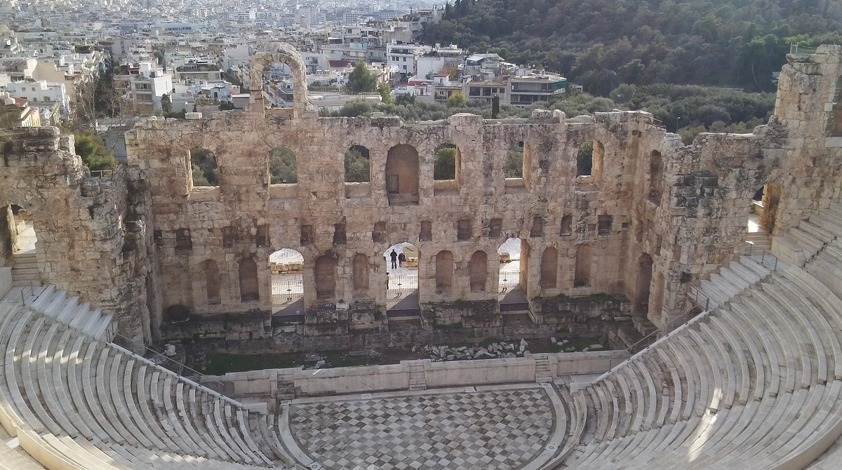 Imagen referencial. Antiguo teatro Griego, donde se practicaban orgías. Foto: Pixabay