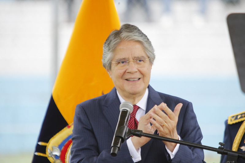 Lasso enviará tres decretos ley a la Corte Constitucional tras dictamen favorable al 742. Foto: Presidencia de Ecuador.