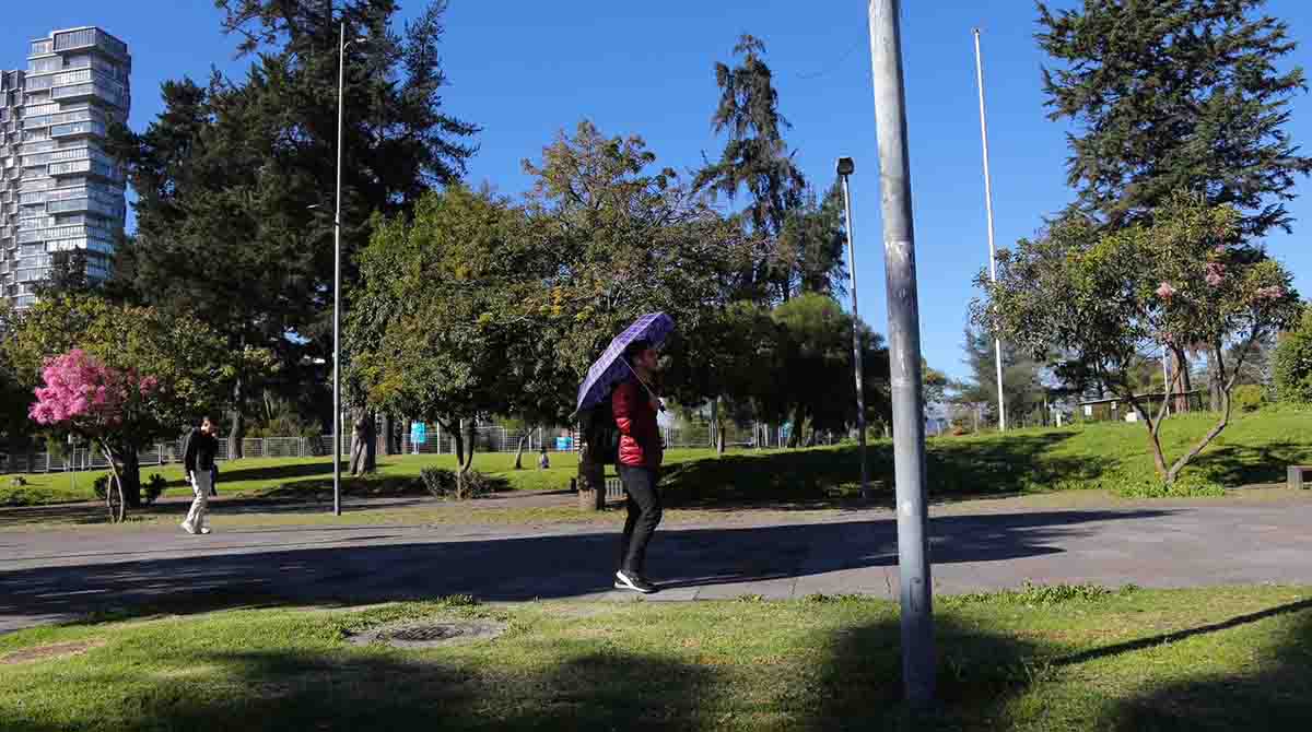 El Inamhi alerta de los niveles de radiación en Quito y en toda la región Sierra. Foto: Julio Estrella / EL COMERCIO