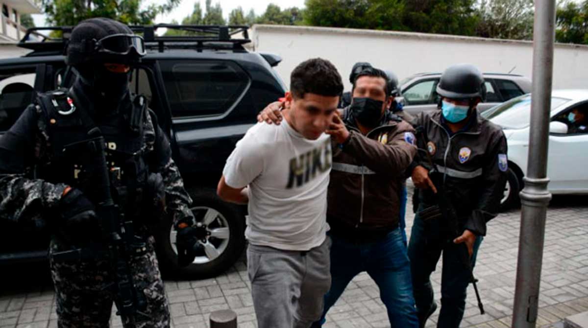 Alias 'Coliflor' es señalado como el líder de una banda delictiva en Quito. Foto: Fiscalía