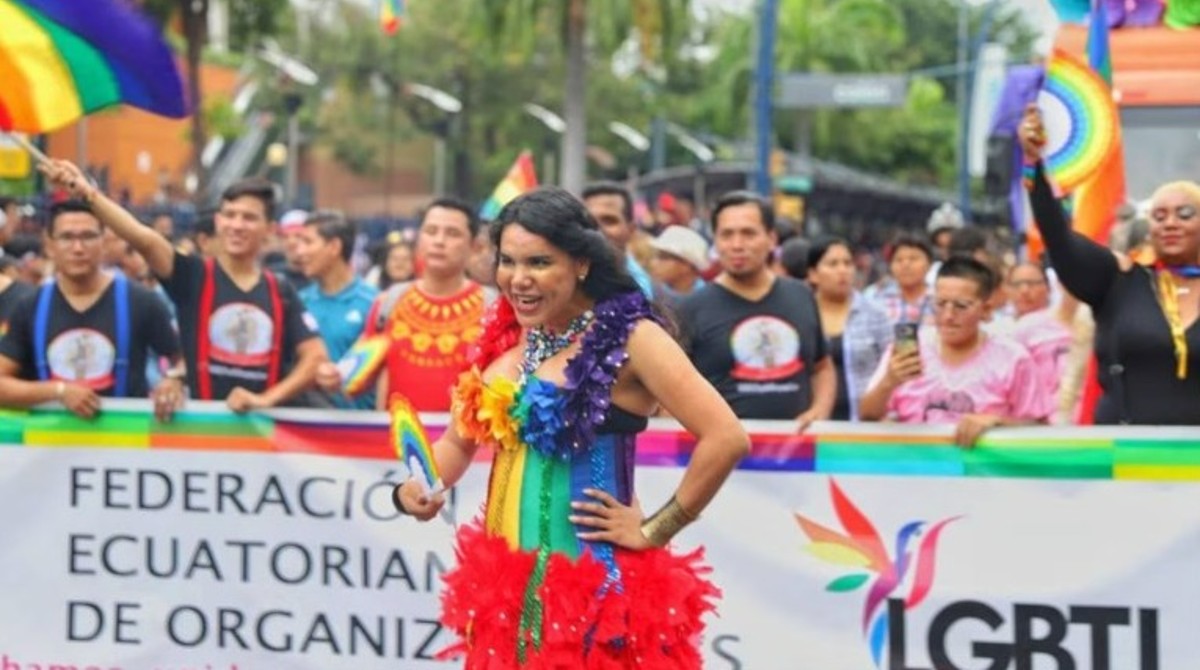 Grupos Lgbtiq+ y el alcalde Aquiles Alvarez se enfrentaron por el permiso municipal para la Marcha del Orgullo en Guayaquil. Foto cortesía
